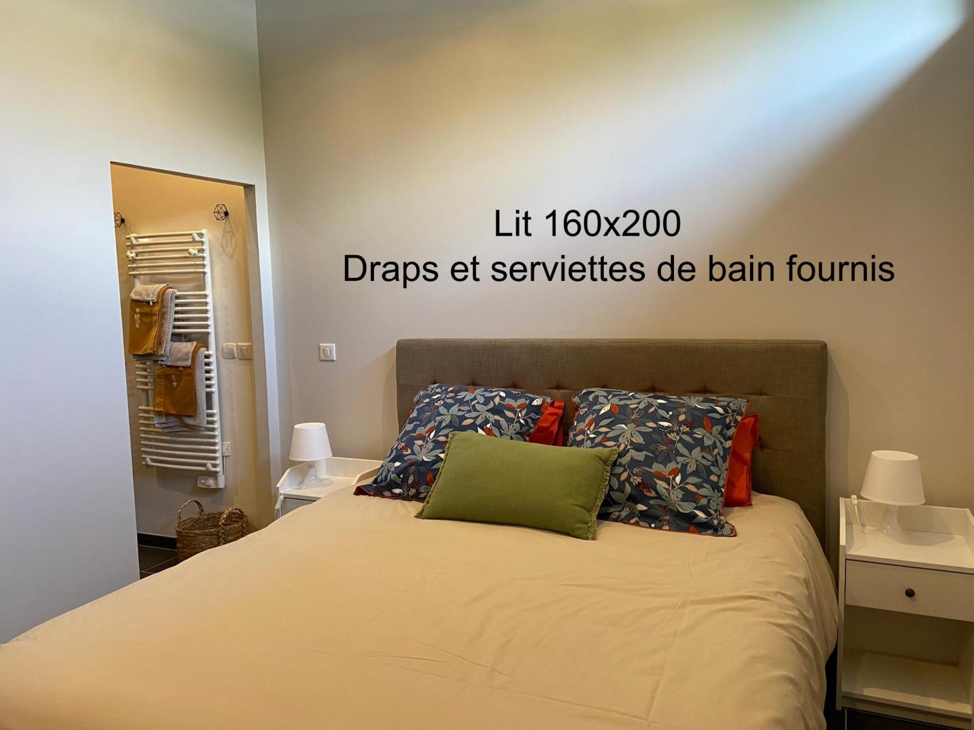 Chambre Tout Confort Avec Commodites Espace Repas Wifi Parking Вимере Екстериор снимка