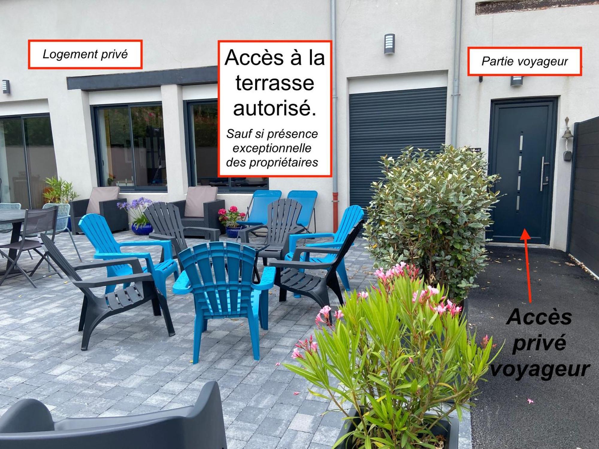 Chambre Tout Confort Avec Commodites Espace Repas Wifi Parking Вимере Екстериор снимка